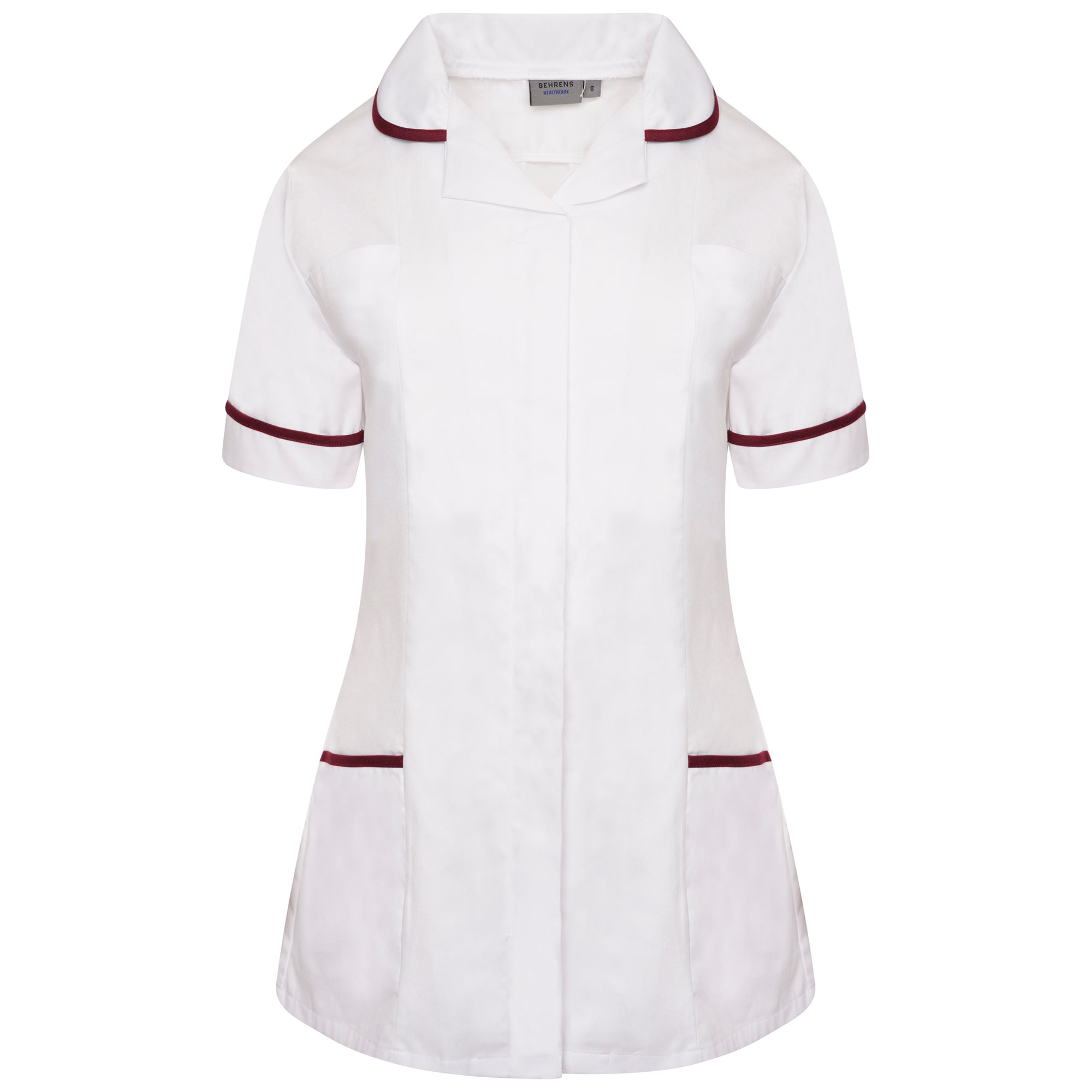 Behrens Ladies Round Collar Clinical Tunic – 195 GSM