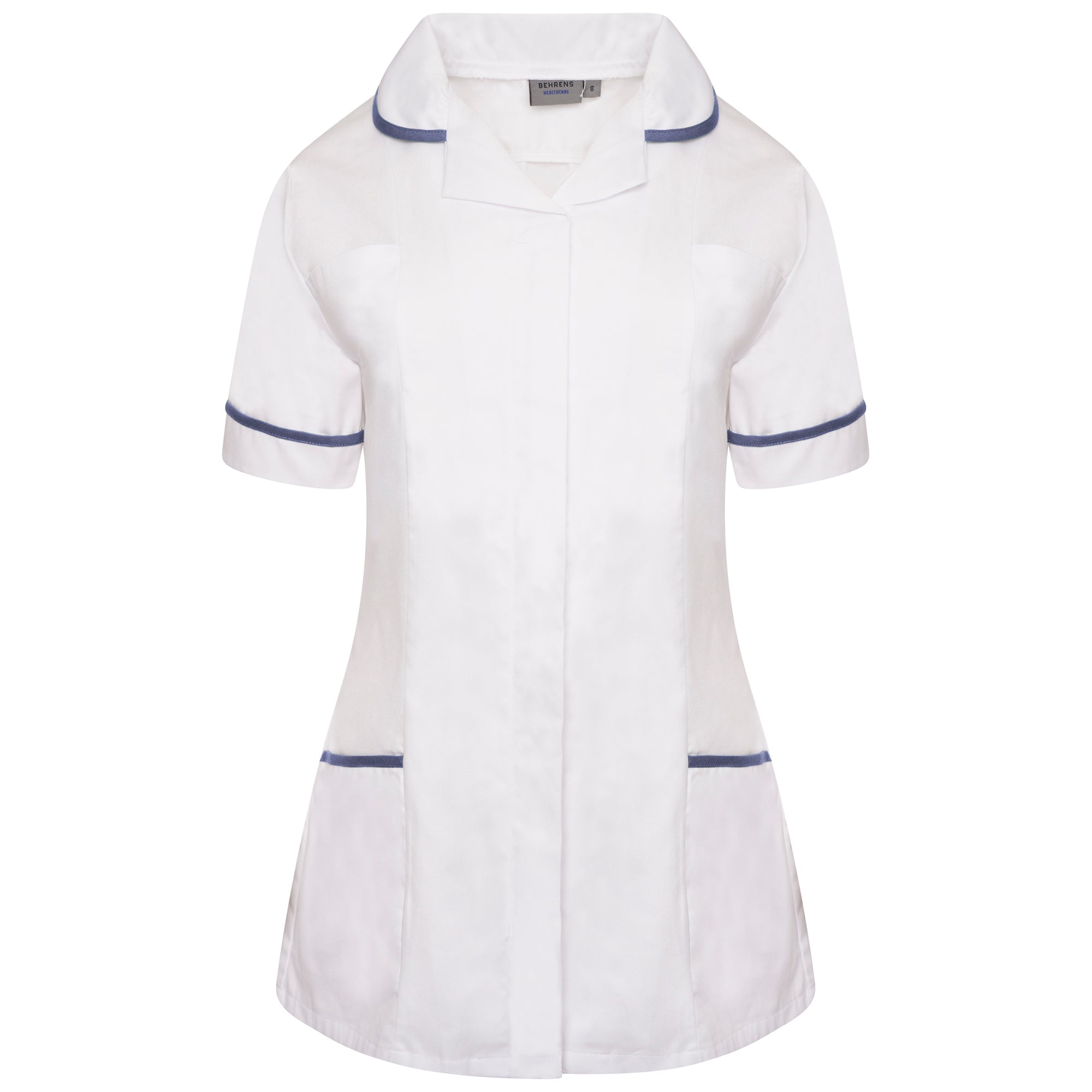 Behrens Ladies Round Collar Clinical Tunic – 195 GSM