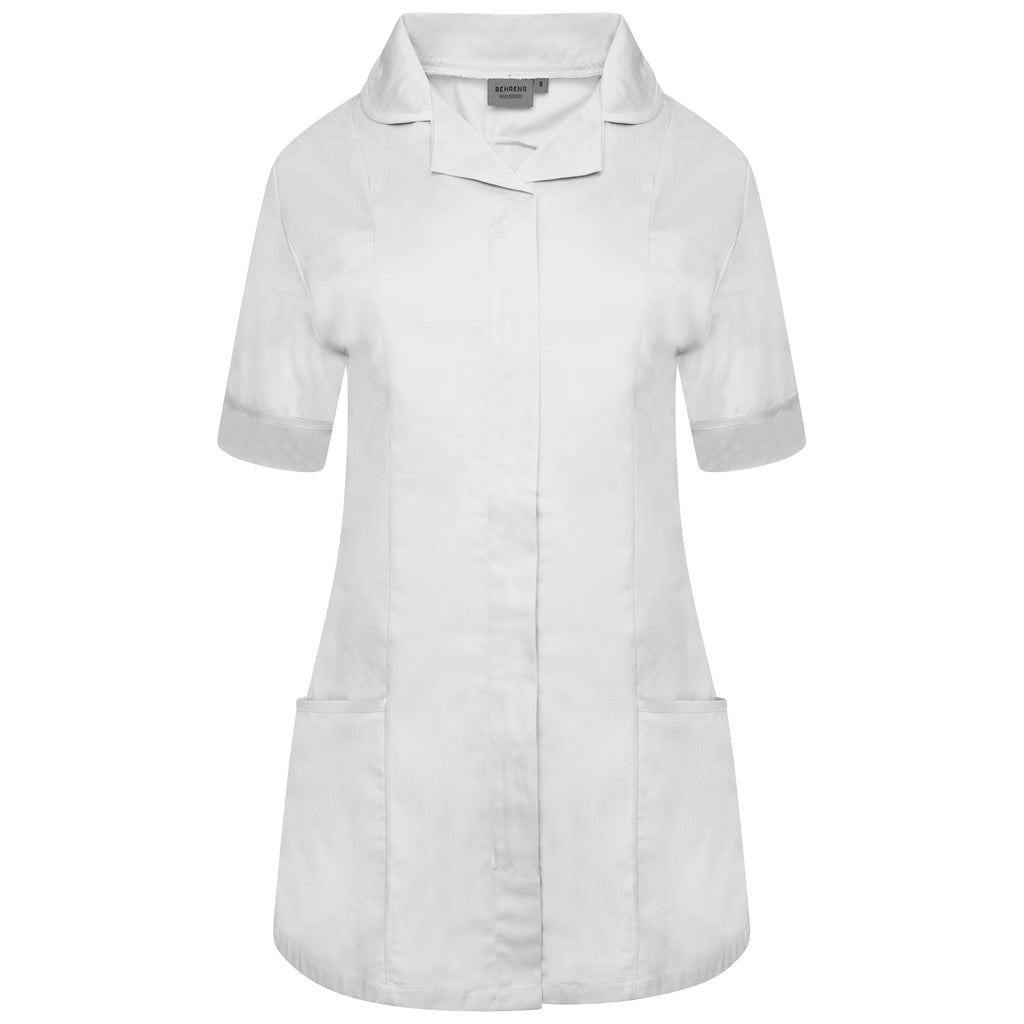 Behrens Ladies Round Collar Clinical Tunic – 195 GSM