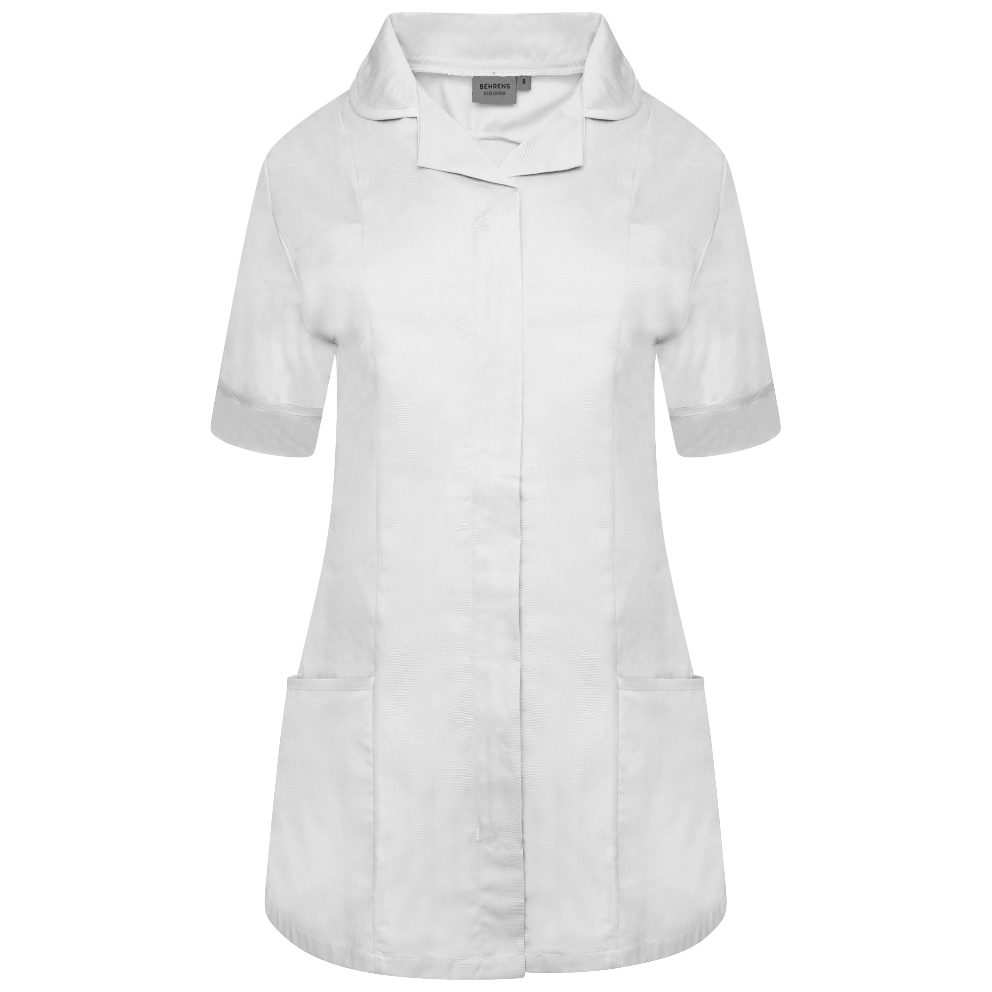 Behrens Ladies Round Collar Clinical Tunic – 195 GSM