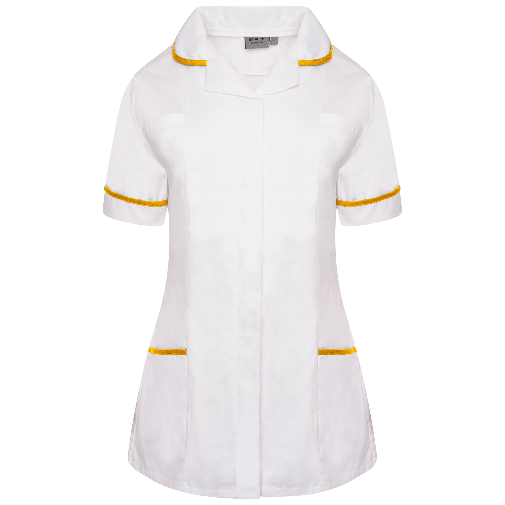 Behrens Ladies Round Collar Clinical Tunic – 195 GSM