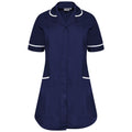 Behrens Ladies Relaxed Fit Tunic 195GSM poly-cotton concealed zip press-stud two breast and two lower pockets