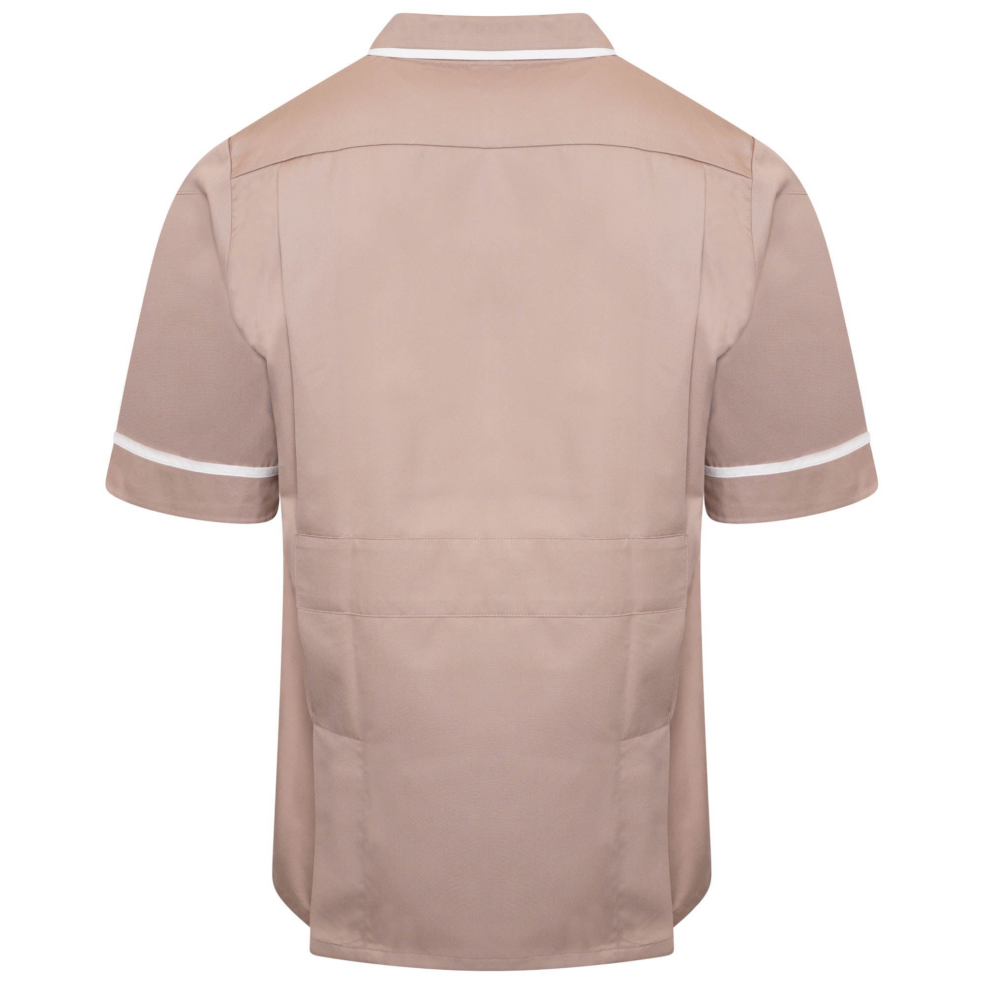 Behrens Male Tunic with revere collar concealed open-ended zip waterproof-lined left pocket key loop action back vents