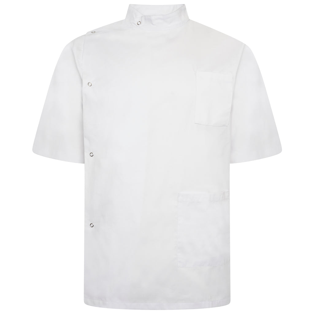 Behrens Male Dental Tunic stand collar asymmetrical press-stud front epaulette loops waterproof-lined left breast pocket