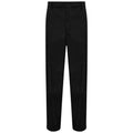 Behrens Male Trousers cotton-blend with sewn front pleats belt loops two side pockets and one back pocket