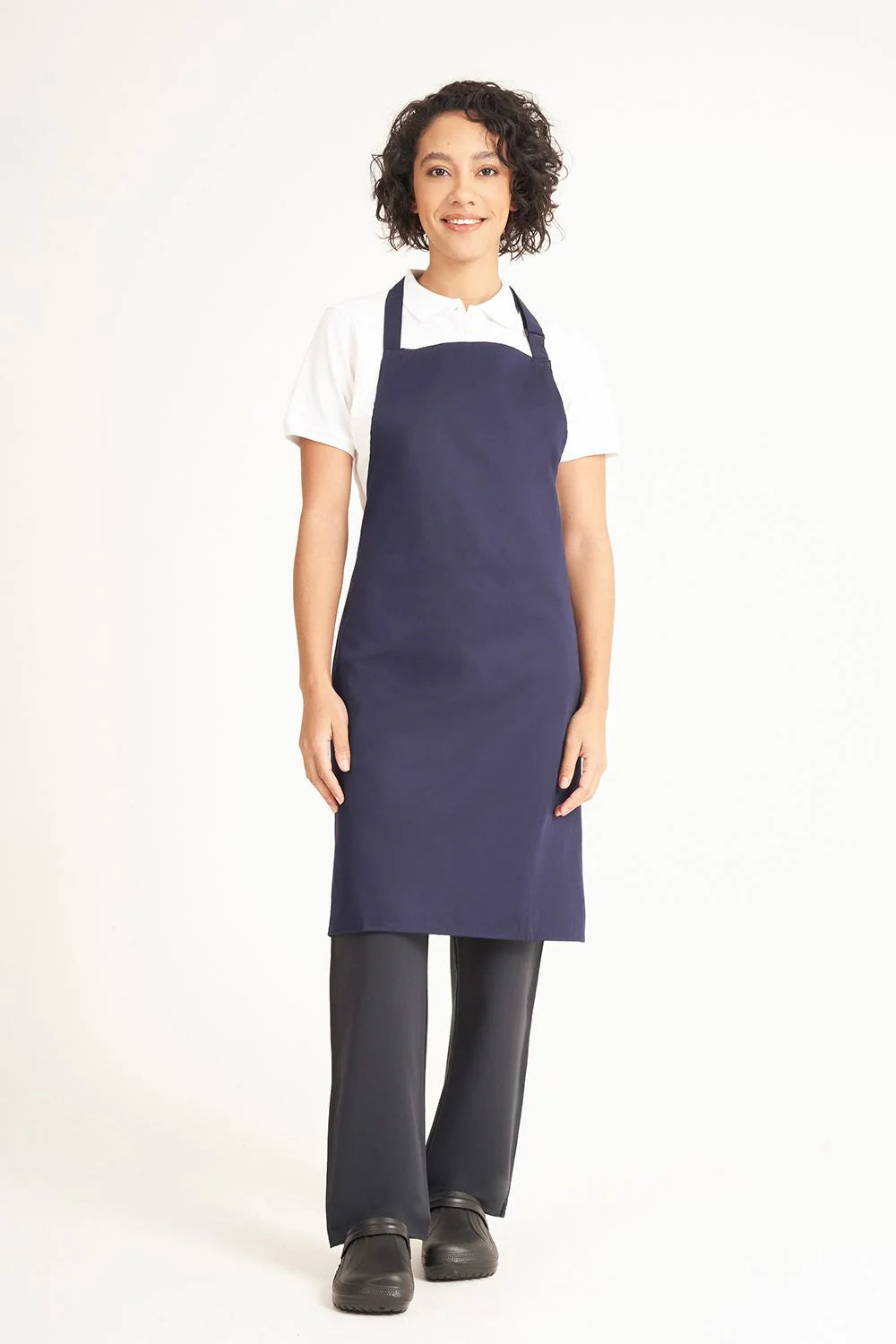 Navy Adjustable Bib Apron-HHAA