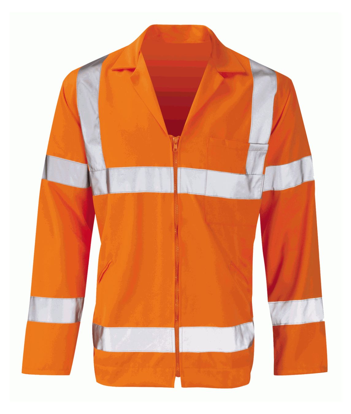 Orion Work Jacket | Orange - Eg Clothing UK