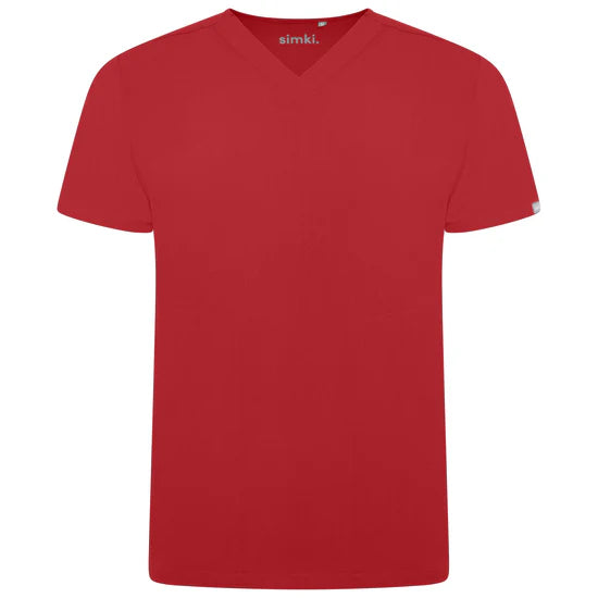 Oscar Scrub Top Burgundy