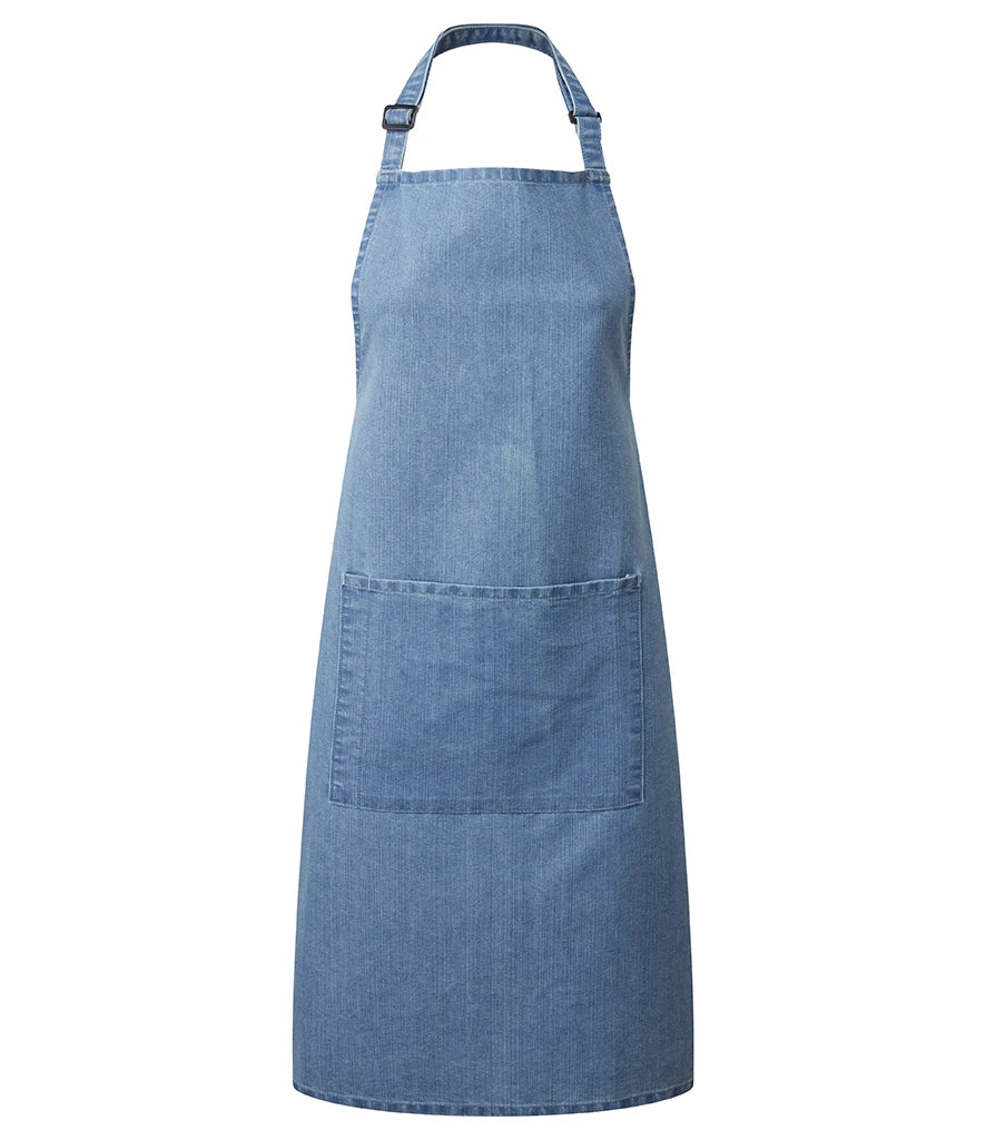Premier Colours Bib Apron with Pocket