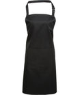 PR154- Premier Colours Bib Apron with Pocket