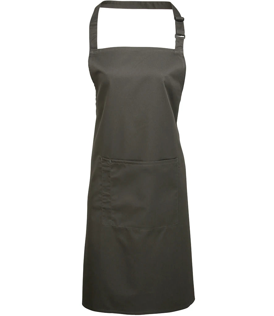 Premier Colours Bib Apron with Pocket