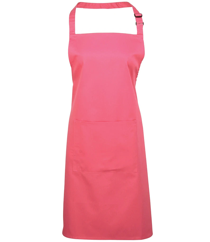 Premier Colours Bib Apron with Pocket