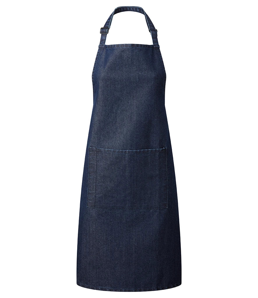 Premier Colours Bib Apron with Pocket