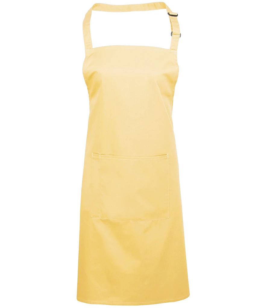 Premier Colours Bib Apron with Pocket