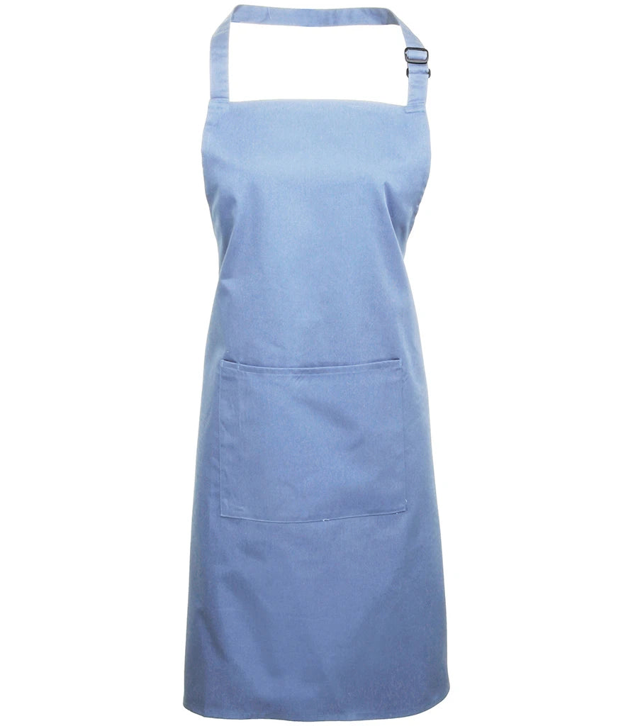Premier Colours Bib Apron with Pocket