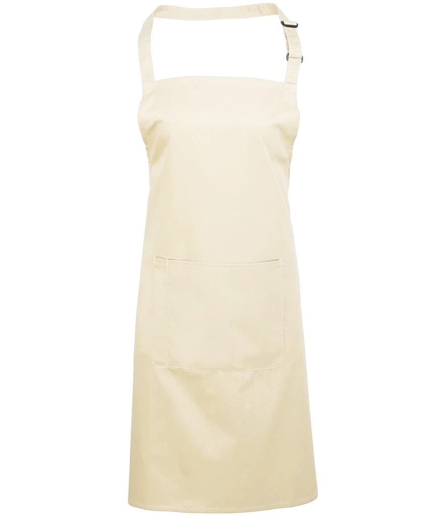 Premier Colours Bib Apron with Pocket