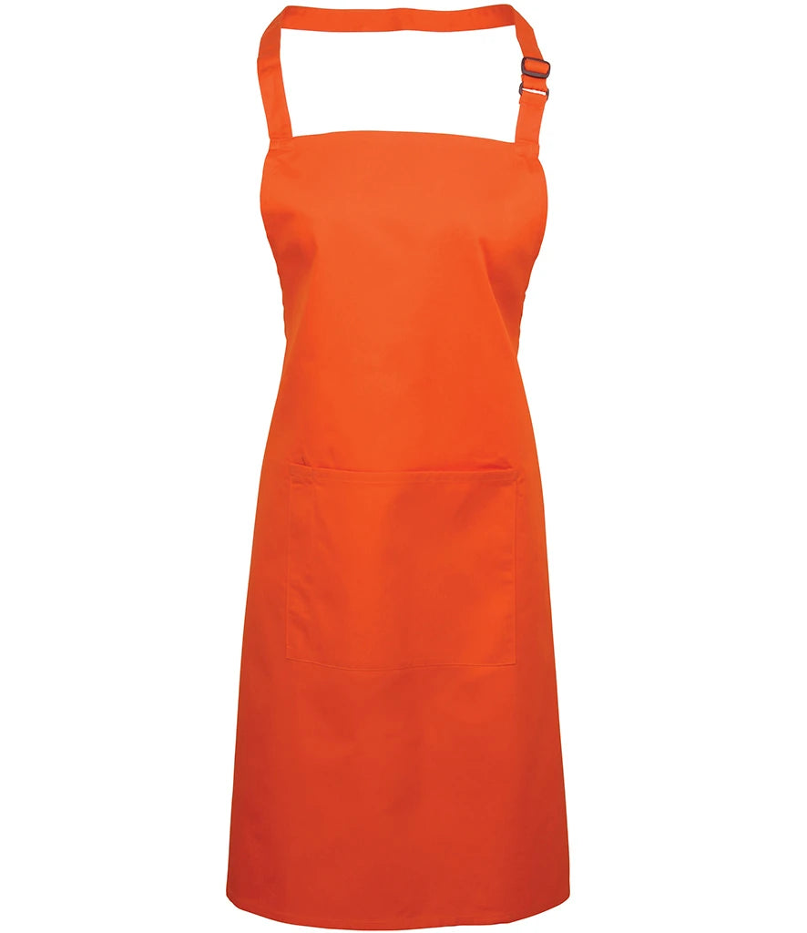 Premier Colours Bib Apron with Pocket