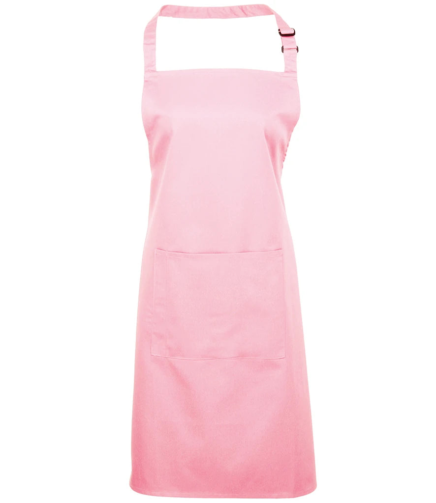 Premier Colours Bib Apron with Pocket