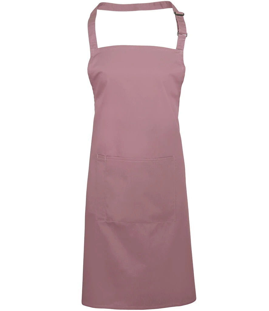 Premier Colours Bib Apron with Pocket