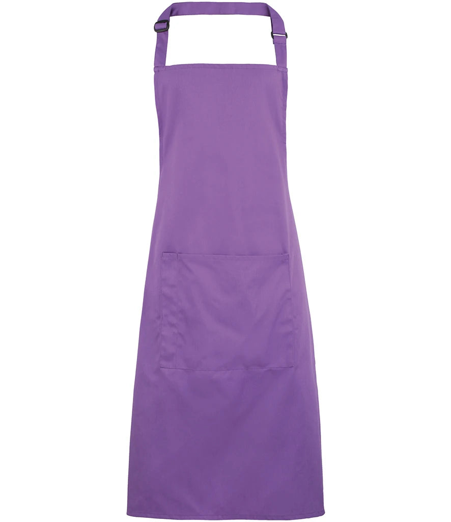 Premier Colours Bib Apron with Pocket
