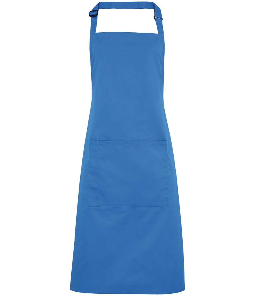 Premier Colours Bib Apron with Pocket