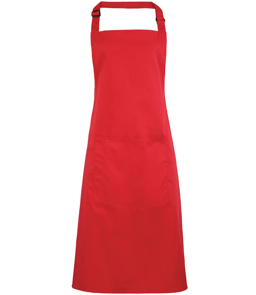 Premier Colours Bib Apron with Pocket
