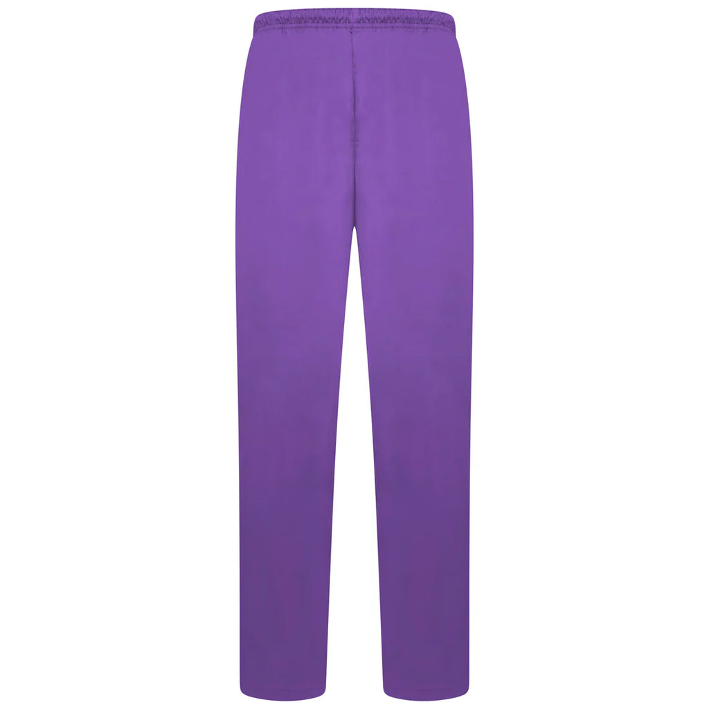 Purple Smart Scrub Trousers