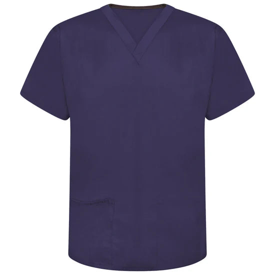 Behrens Reversible Scrub Top unisex with colour-coded back neckline and reversible hip pocket 65% polyester 35% cotton 145GSM