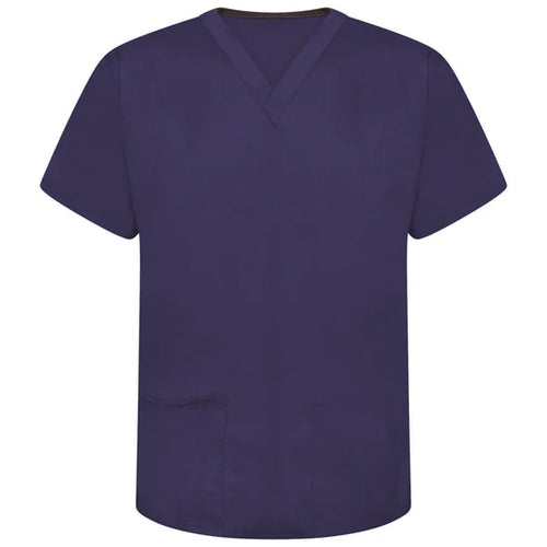 Behrens Reversible Scrub Top unisex with colour-coded back neckline and reversible hip pocket 65% polyester 35% cotton 145GSM