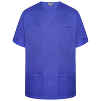 Royal Plain Smart Scrub Top