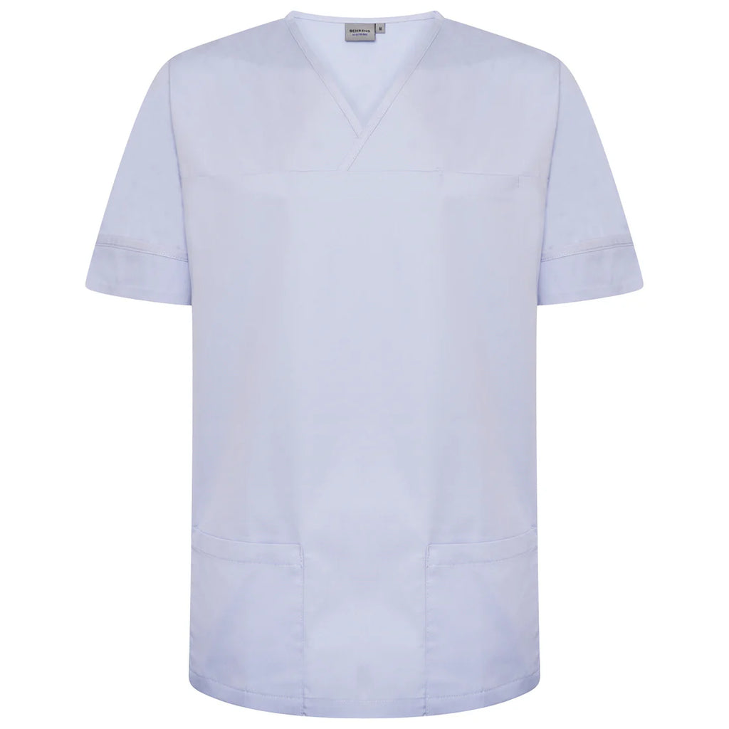 Sky Plain Smart Scrub Top