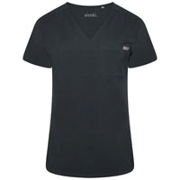 Soft Black- Nova-Scrub Top 