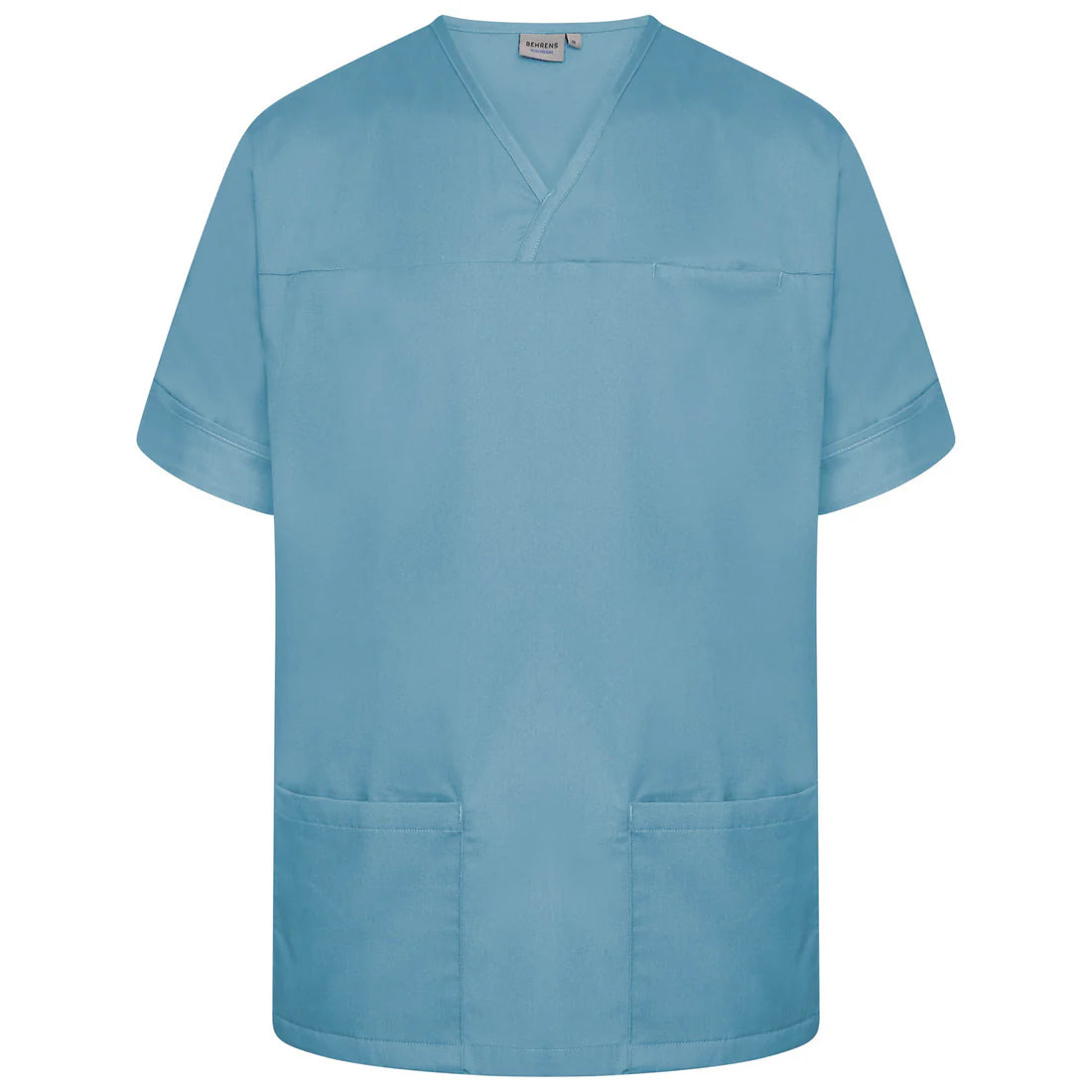 Teal Plain Smart Scrub Top