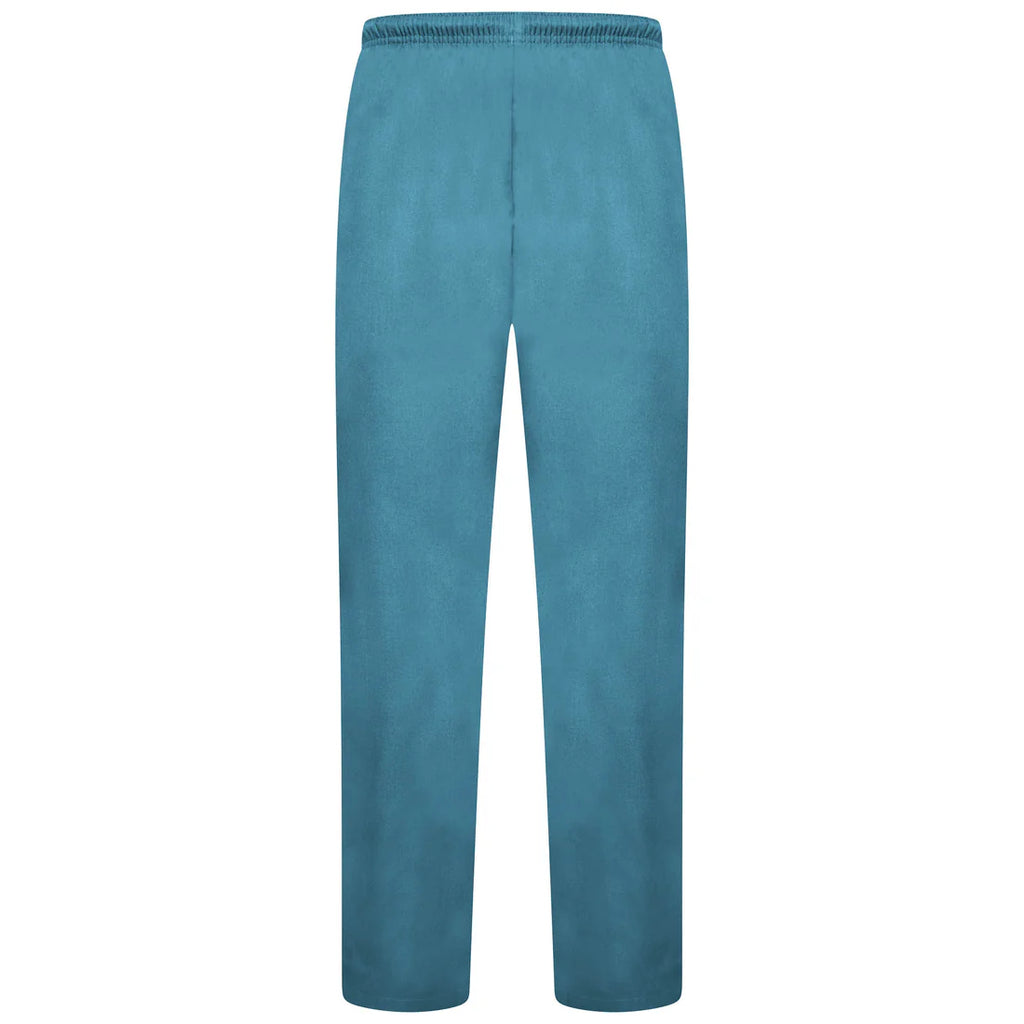 Teal Smart Scrub Trousers