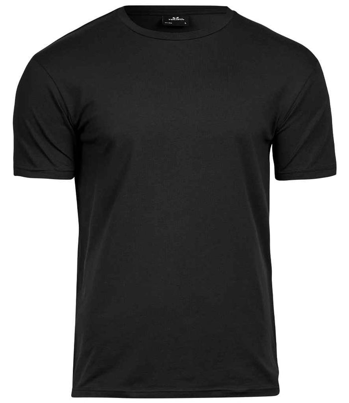 Tee Jays Stretch T-Shirt | Black-Eg Clothing UK