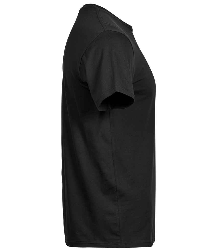 Tee Jays Stretch T-Shirt | Black-Eg Clothing UK
