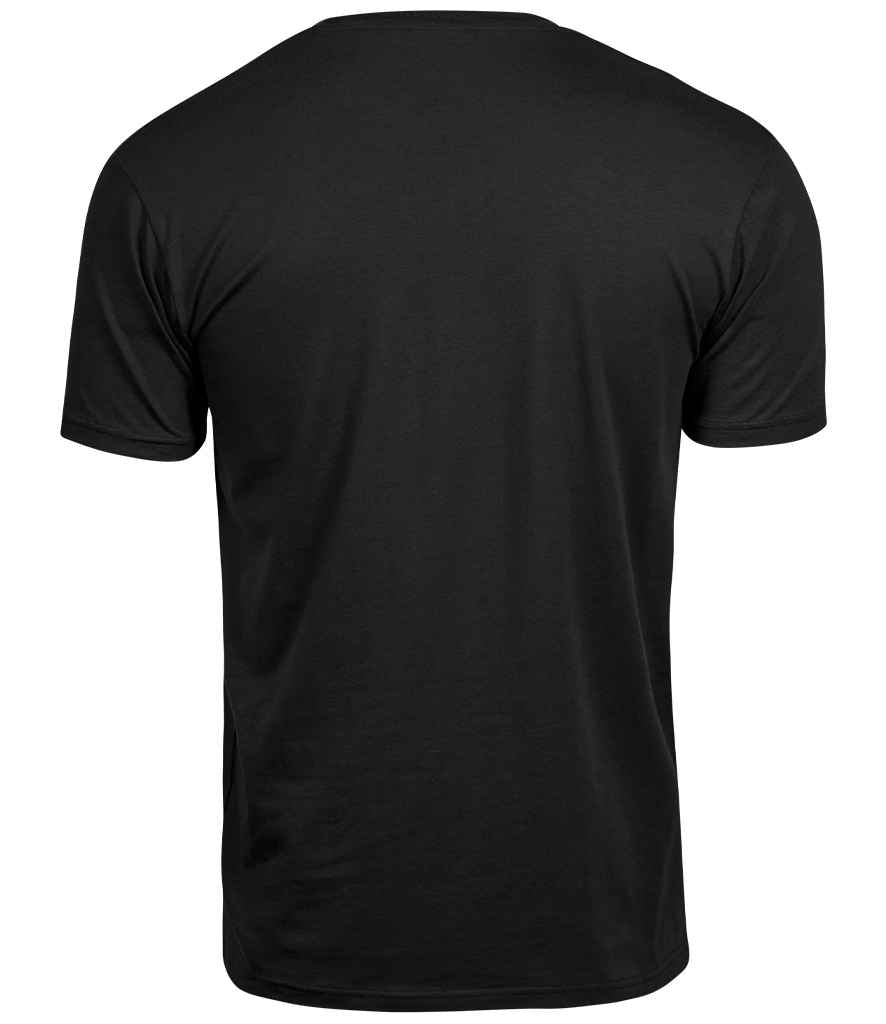 Tee Jays Stretch T-Shirt showing short sleeves crew neck and flexible stretch fabric for improved mobility