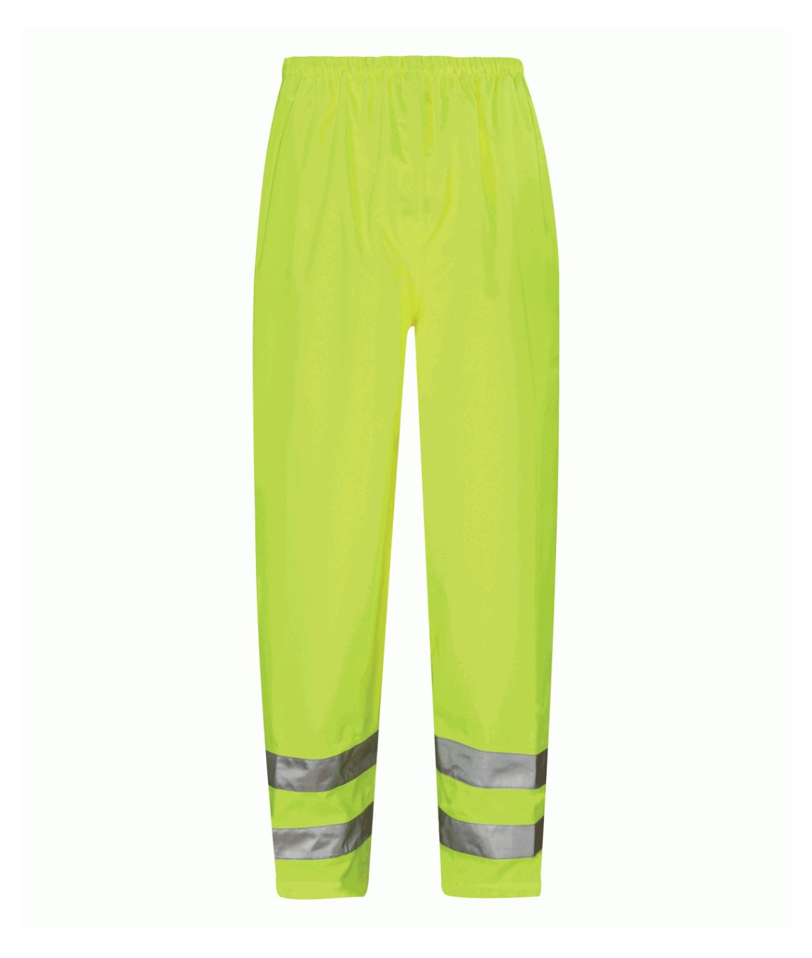 Viking Breathable Over Trousers hi-vis with sewn reflective tape elasticated waist stud-adjustable hems and side access pockets