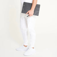 White Maxwell Scrub Jogger - Beh-4953