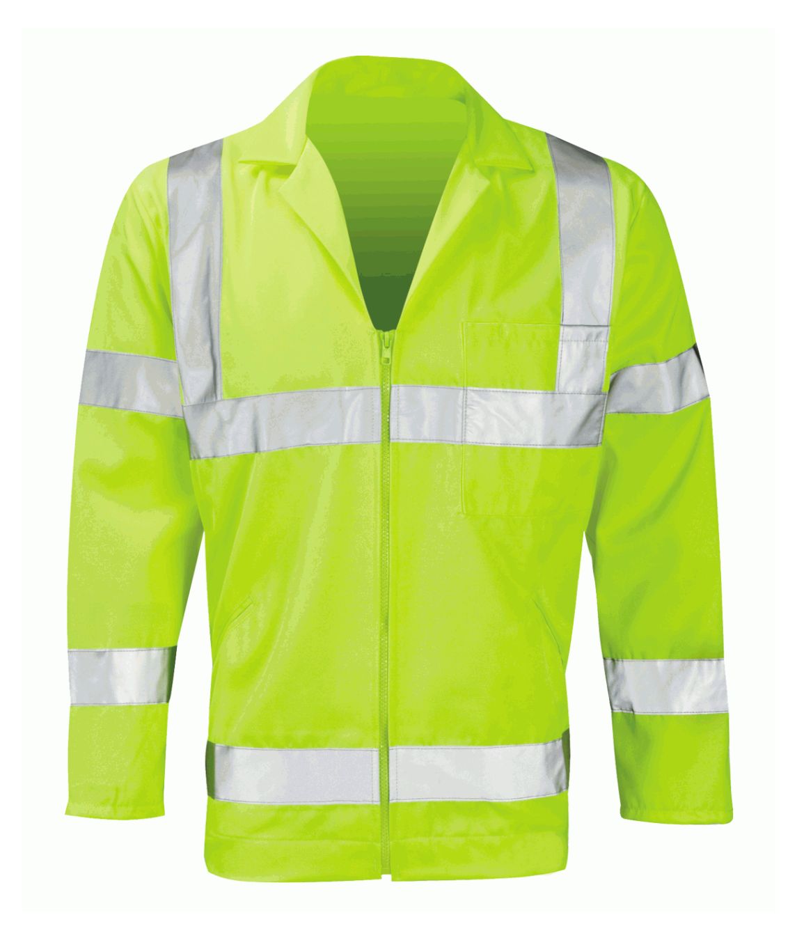 Zeta Work Jacket | Yellow - Eg Clothing UK