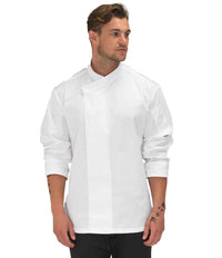 Le Chef Long Sleeve Academy Tunic | White - Eg Clothing UK