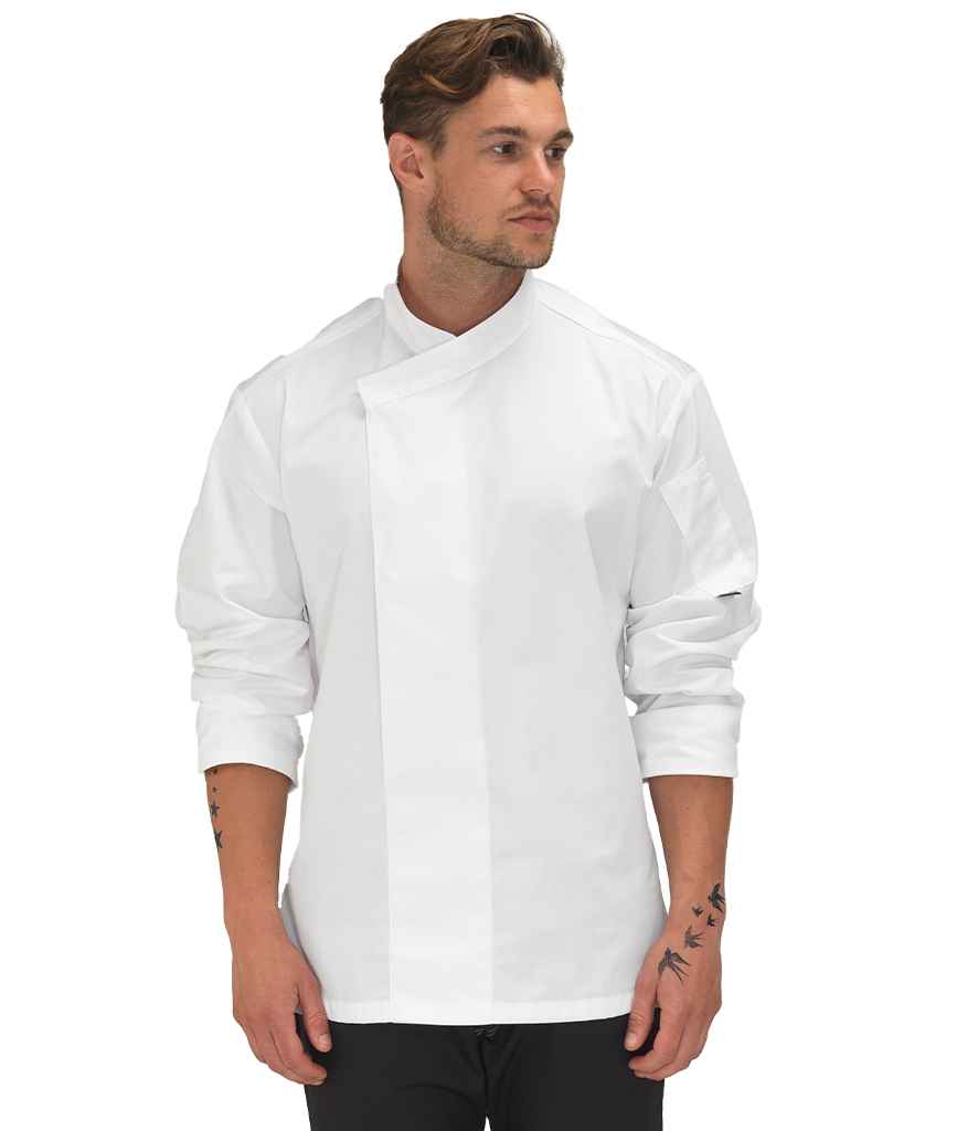 Le Chef Long Sleeve Academy Tunic | White - Eg Clothing UK