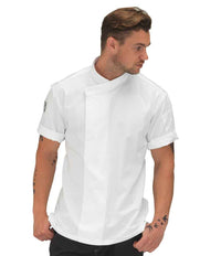 Le Chef Short Sleeve Academy Tunic | White - Eg Clothing UK