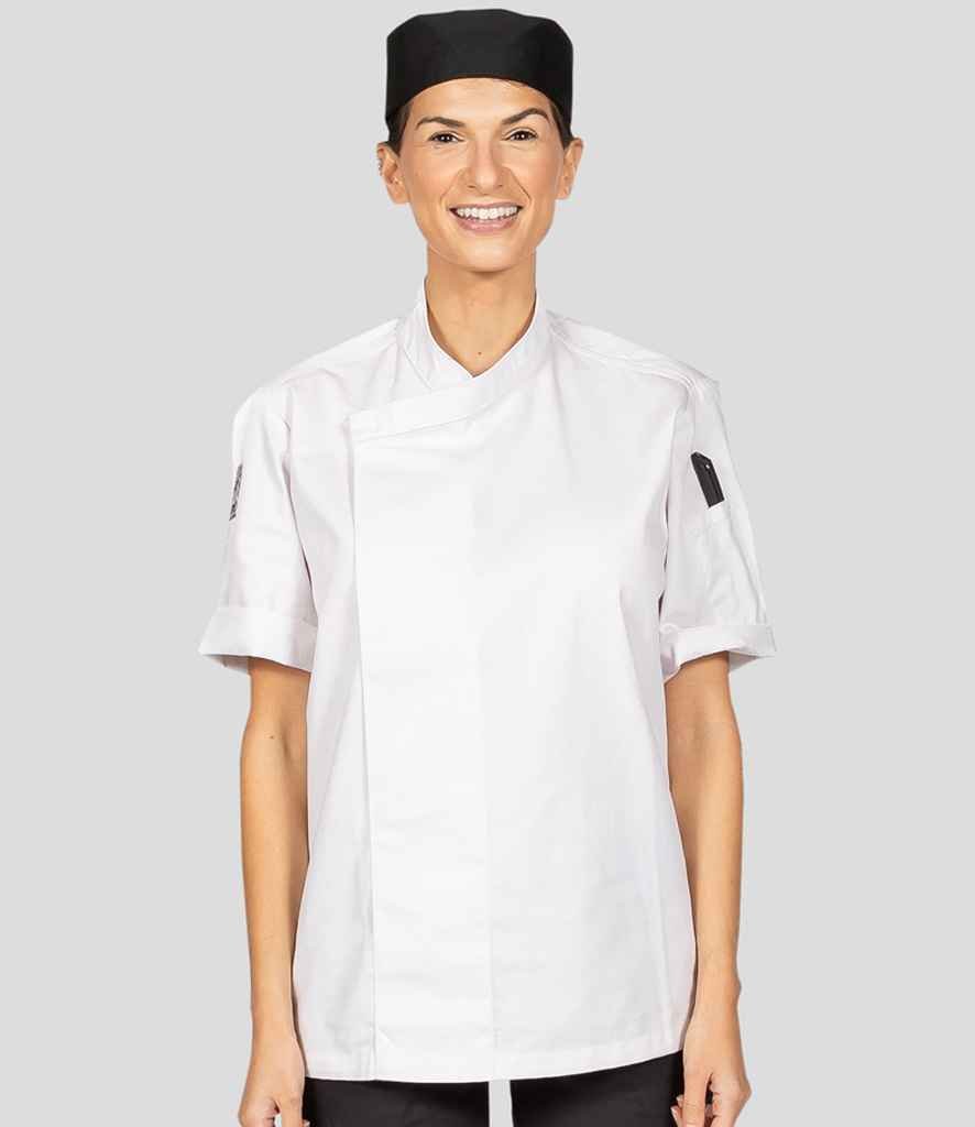 Le Chef Short Sleeve Academy Tunic | White - Eg Clothing UK