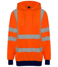 Pro RTX High Visibility Two Tone Hoodie | Orange/Navy - Eg Clothing UK