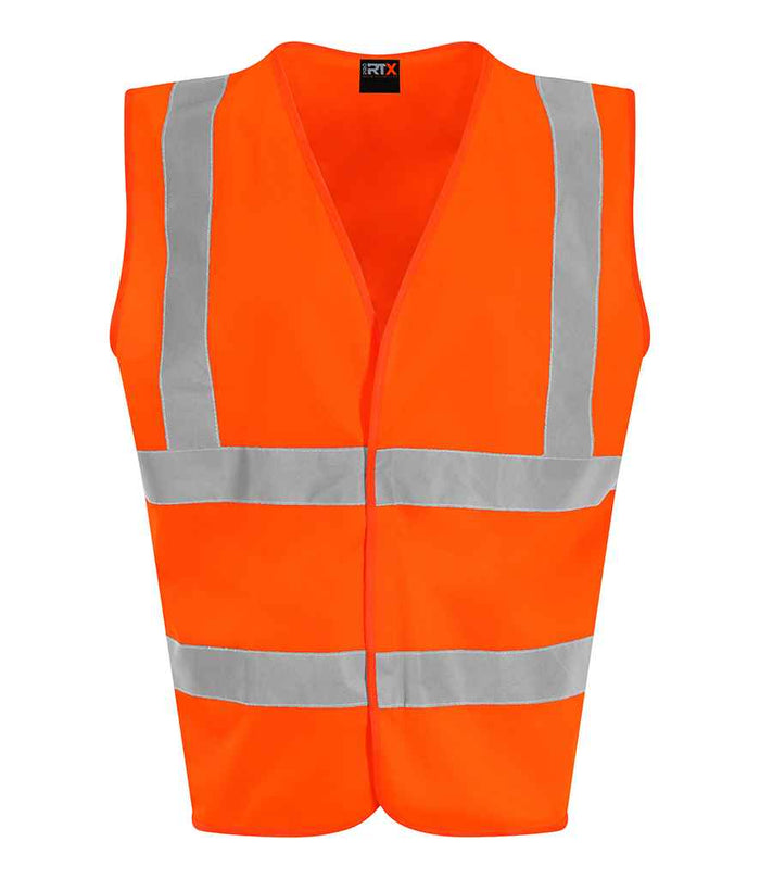 Pro RTX High Visibility Waistcoat | Orange - Eg Clothing UK