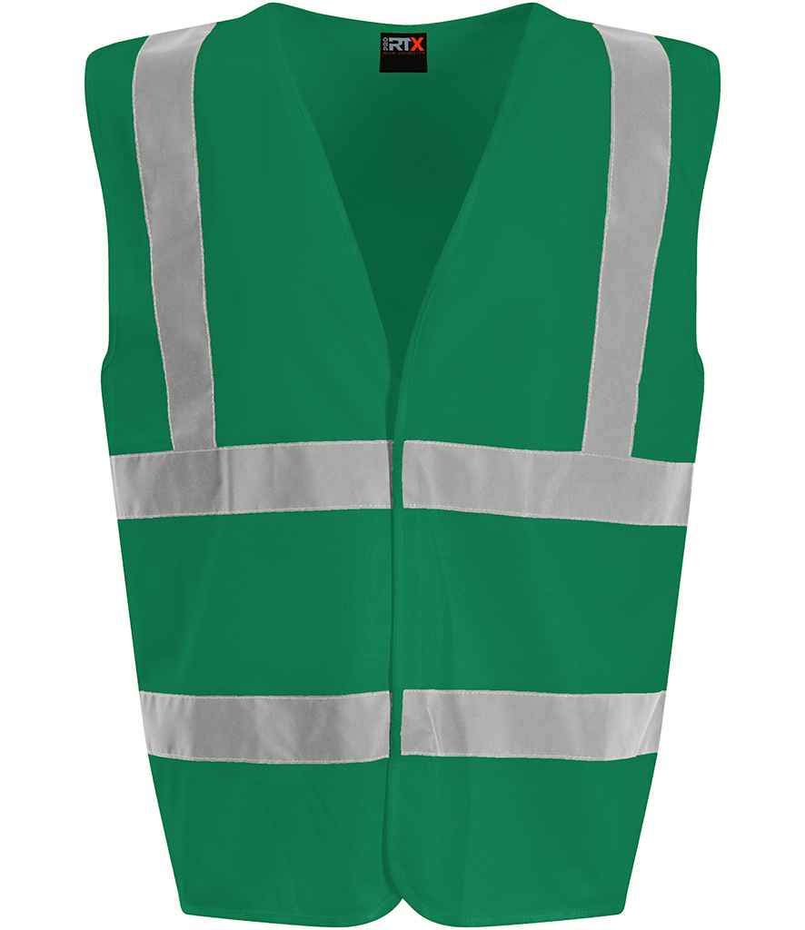 Pro RTX High Visibility Waistcoat | Paramedic Green - Eg Clothing UK