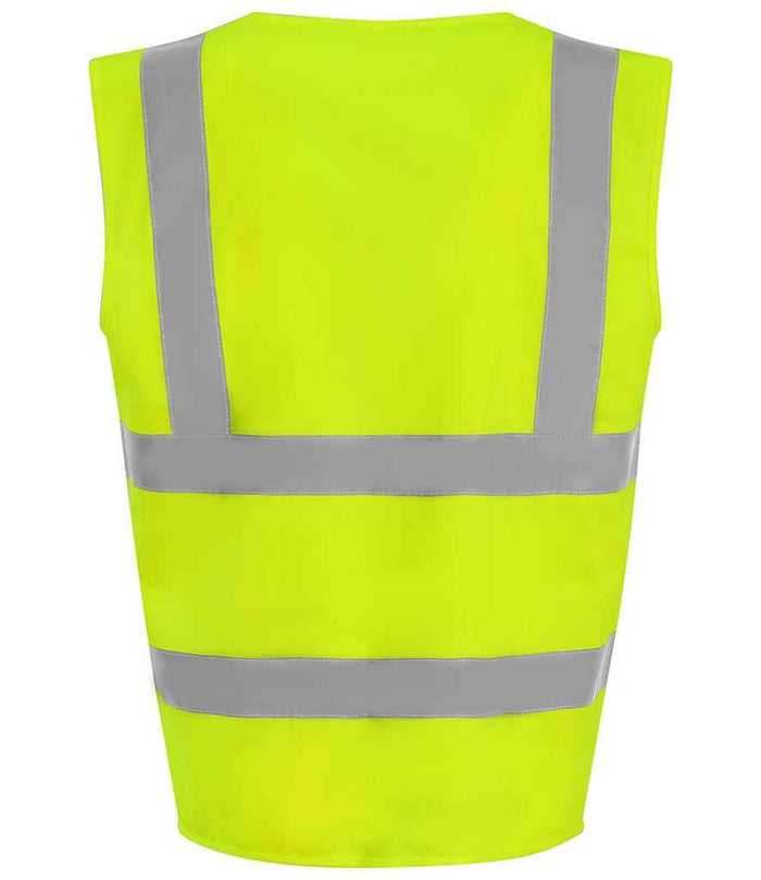 Pro RTX High Visibility Waistcoat | Yellow - Eg Clothing UK