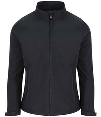 Pro RTX Ladies Pro Two Layer Soft Shell Jacket | Black - Eg Clothing UK