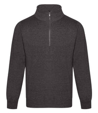 Pro RTX Pro 1/4 Neck Zip Sweatshirt | Charcoal - Eg Clothing UK